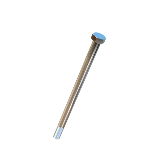 Titanium 1-1/8-12 X 19 inch UNF Allied Titanium Hex Head Bolt (No Dimple)
